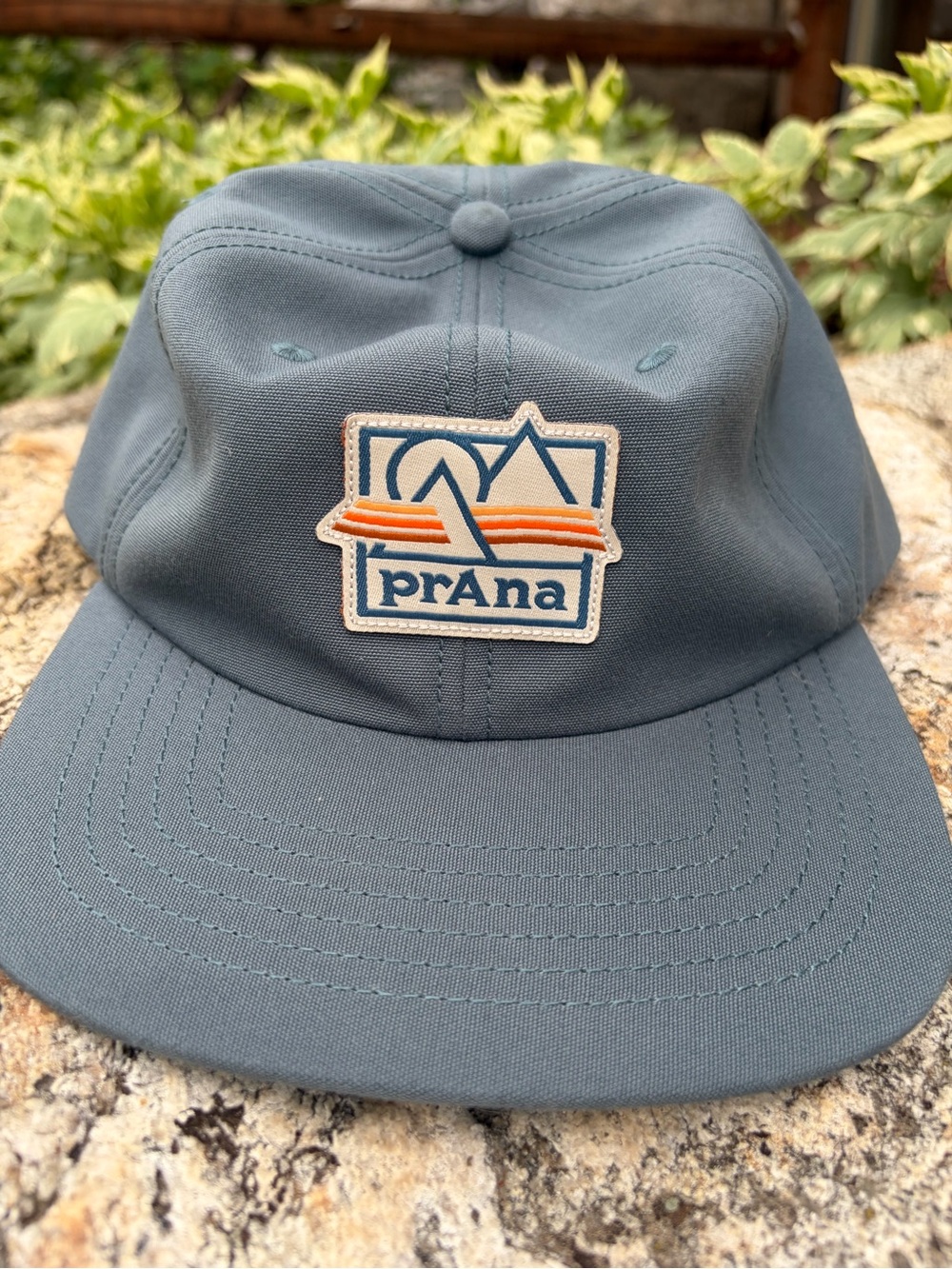 Prana patch hat - Smoke Blue
